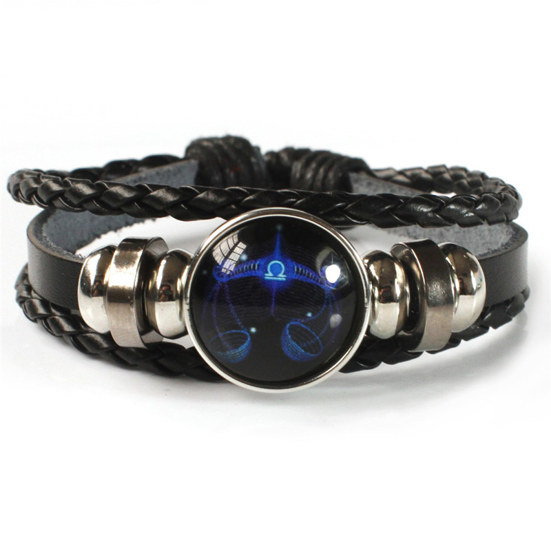 Bracelet Zodiacal Balance - Médaillon Céleste