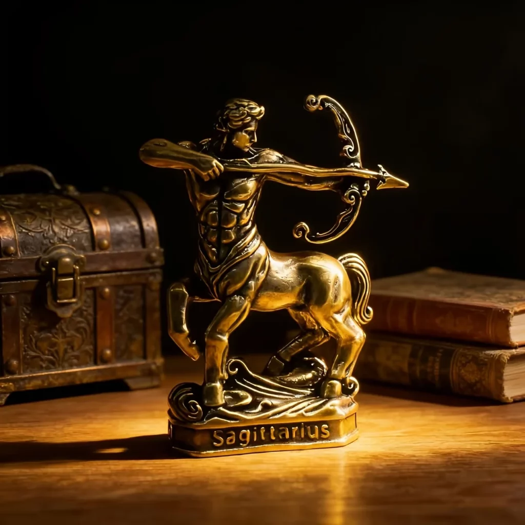 Statuette du Sagittaire – Signe du zodiaque en laiton