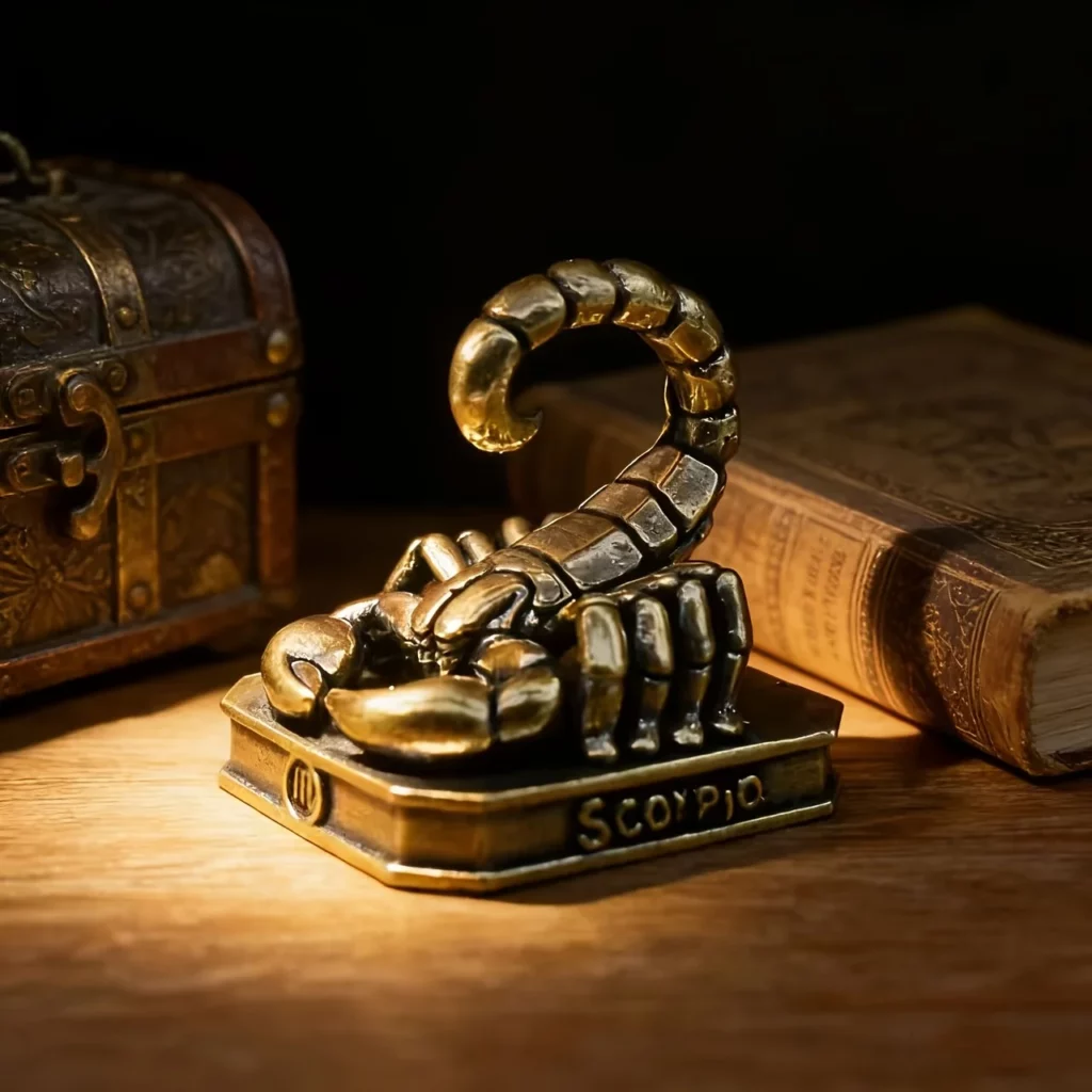 Statuette du Verseau – Signe du zodiaque en laiton