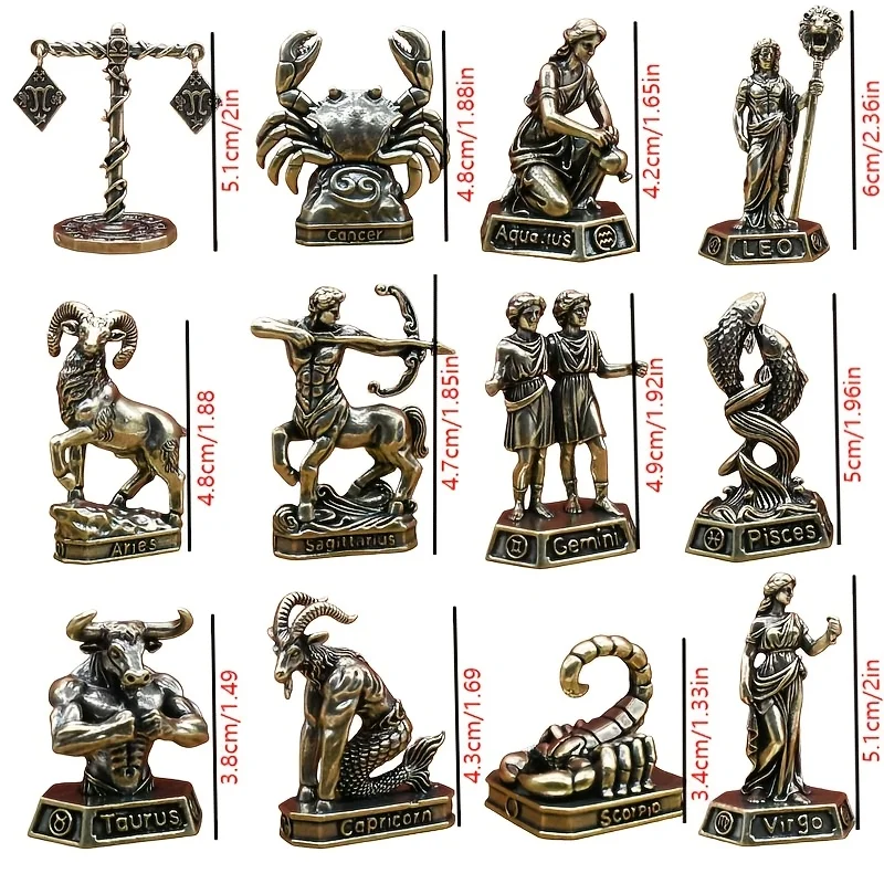 Statuette du Capricorne – Signe du zodiaque en laiton