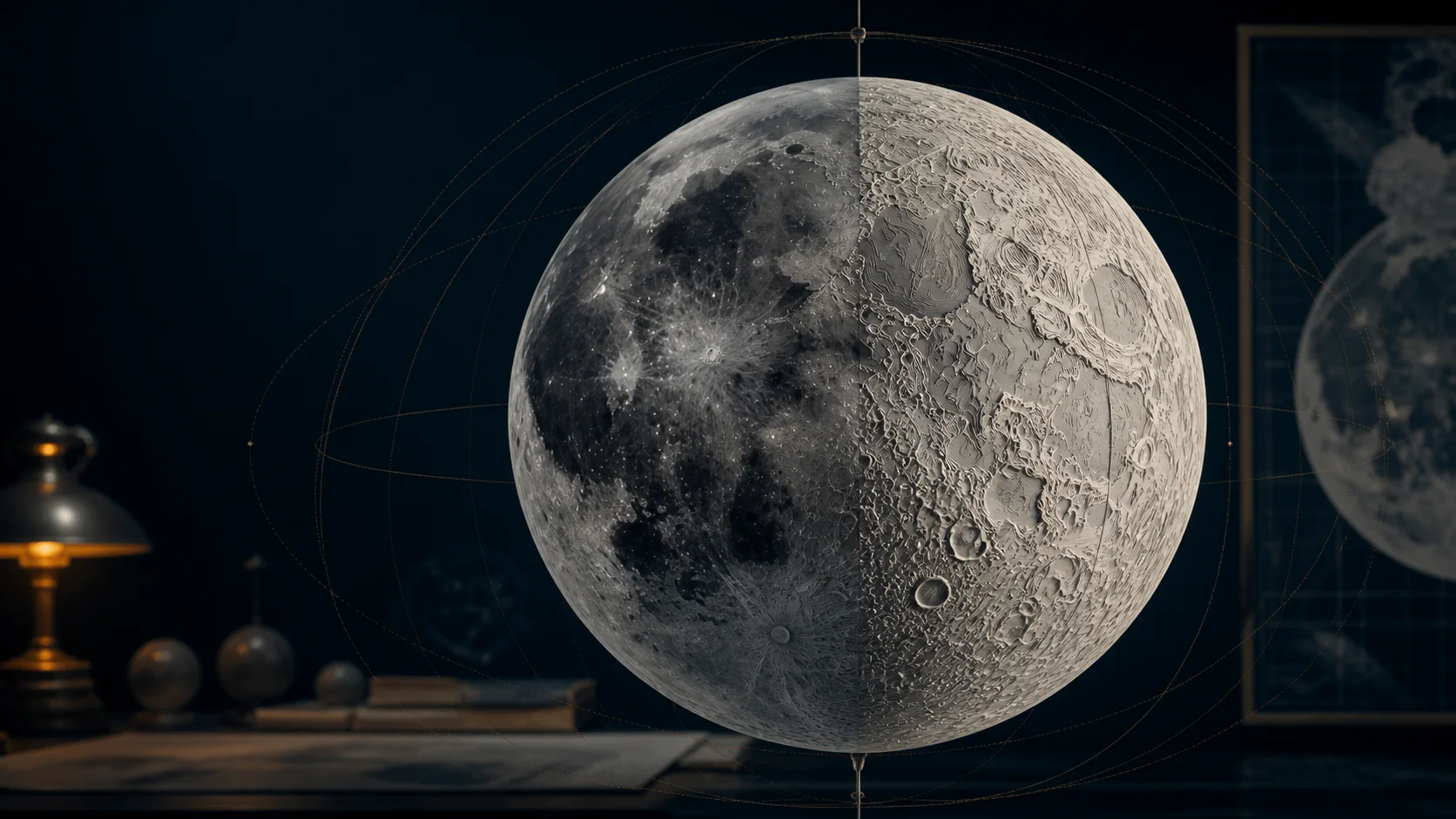 Cartographier la Lune : du premier croquis au relief laser