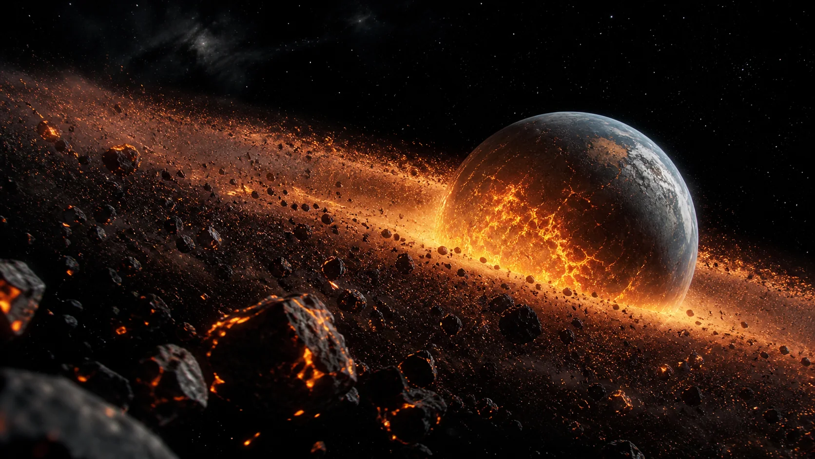 Comment la Lune s’est formée : l’enquête d’une collision ancienne