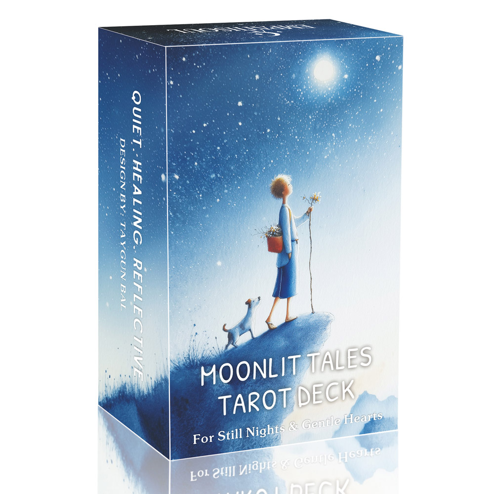 Tarot Moonlit Tales – Jeu Lunaire de 78 Cartes