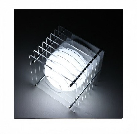 Lampe lune DIY acrylique transparente